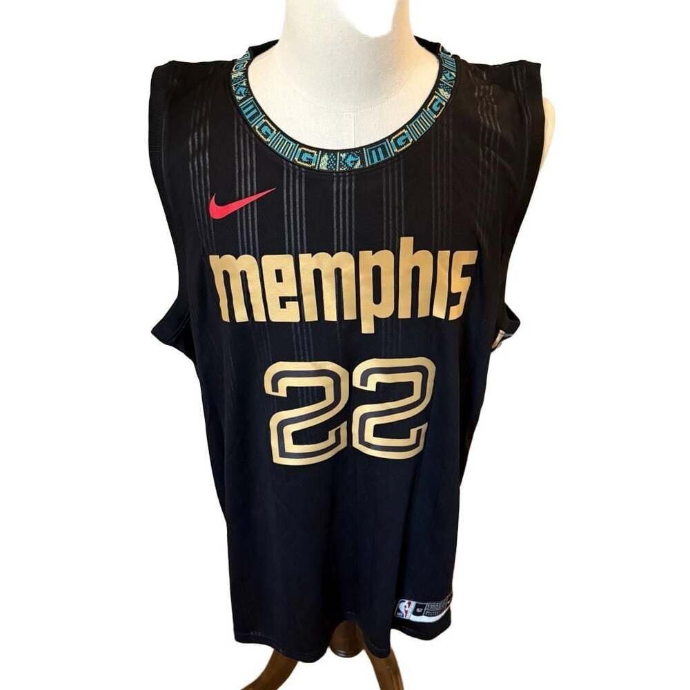 Nike NBA Memphis Grizzlies Desmond Bane #22 City Edition Swingman Jersey Size 52